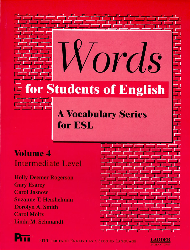 Words for Students of English Volume 4 (Intermediate Level)