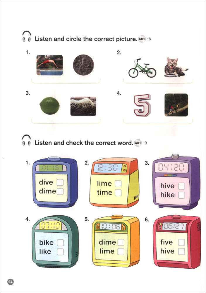 Super Phonics 3 : Student Book with Hybrid CD (Long Vowels)