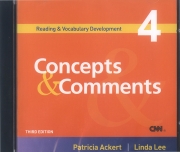 Reading & Vocabulary Development Level 4 : Concepts & Comments (3ED) CDs(2)