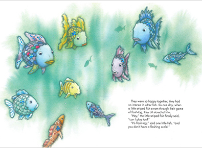 레인보우피시/MLL Set 3-28 : The Rainbow Fish to the Rescue (Paperback Set)