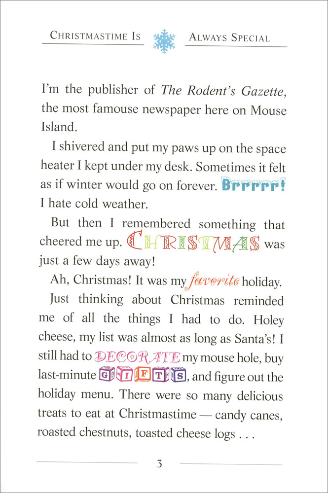 Geronimo Stilton #35 : A Very Merry Christmas