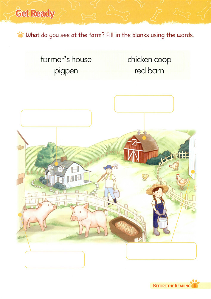 I Can Read ! My First -18 Set / Biscuit's Day At the Farm (Book+CD+Workbook)