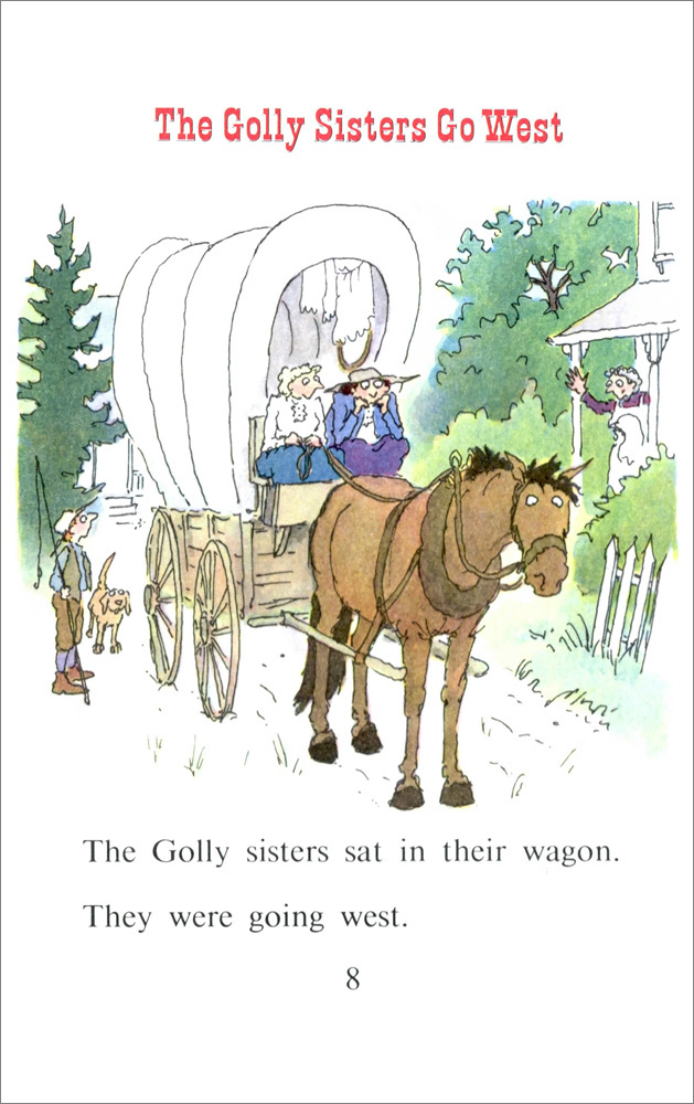 An I Can Read Book ICR Set (CD) 3-03 : The Golly Sisters Go West (Paperback Set)