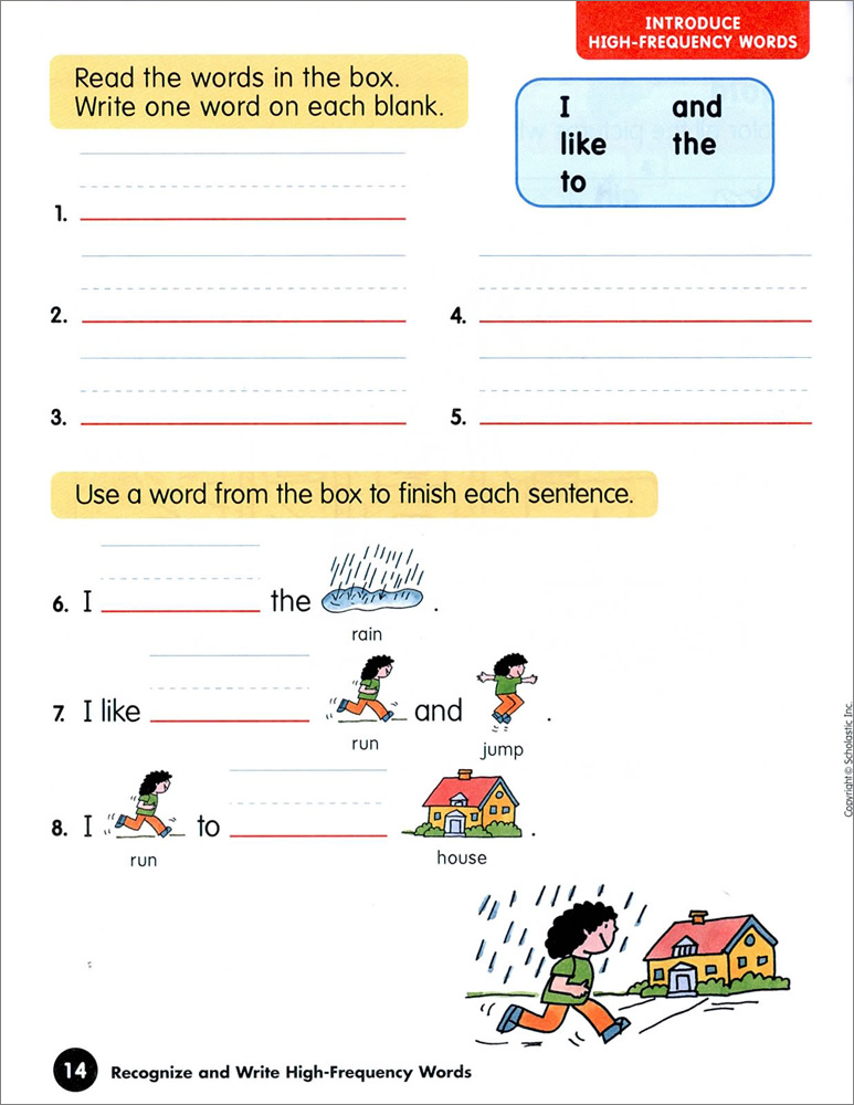 Scholastic Phonics Level A : Workbook (Paperback)
