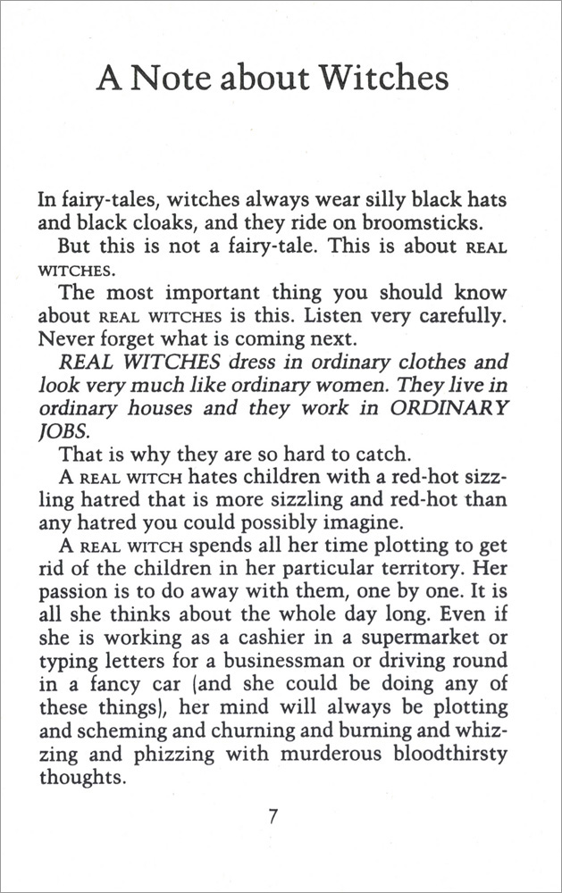 Roald Dahl 19 / The Witches