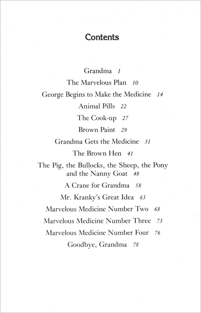 Roald Dahl 10 / George's Marvelous Medicine 