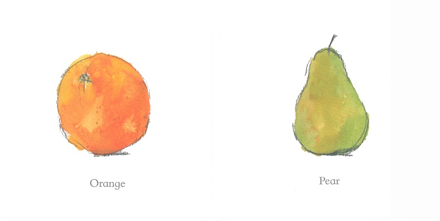 Pictory Infant & Toddler 08 / Orange Pear Apple Bear 