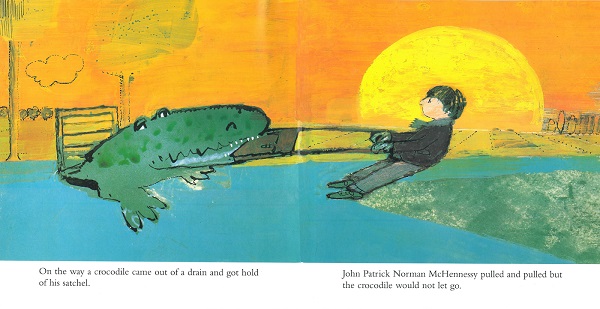 Pictory Step 3-01 Set / John Patrick Norman McHennessy, The Boy Who Was Always Late (Book+CD)