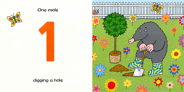 Pictory Pre-Step 48 Set / One Mole Digging a Hole 