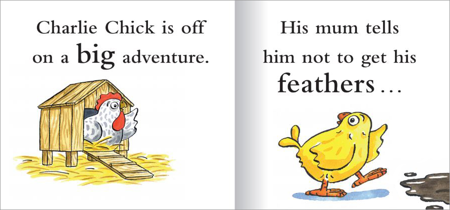 Pictory Infant & Toddler 28 Set / Charlie Chick's Big Adventure 