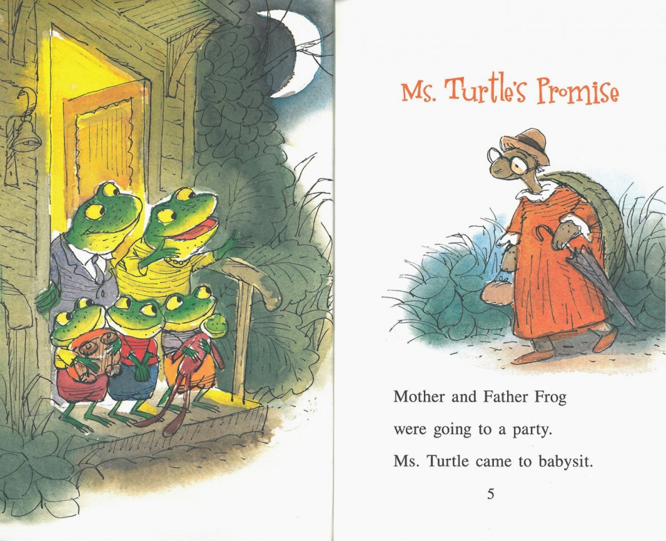 I Can Read Level 1-45 / Ms.Turtle the Babysitter