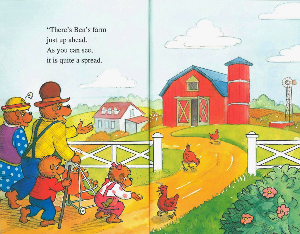 I Can Read Level 1-53 / Berenstain Bears Down on the Farm 