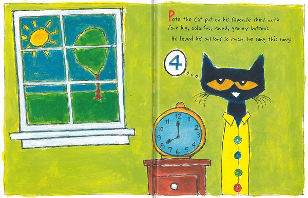 Pictory Pre-Step 67 / Pete the Cat and His Four Groovy Buttons