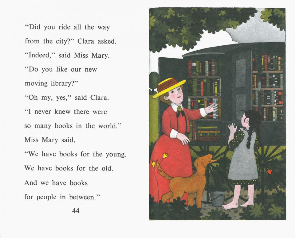 I Can Read Level 3-22 / Clara And the Bookwagon 