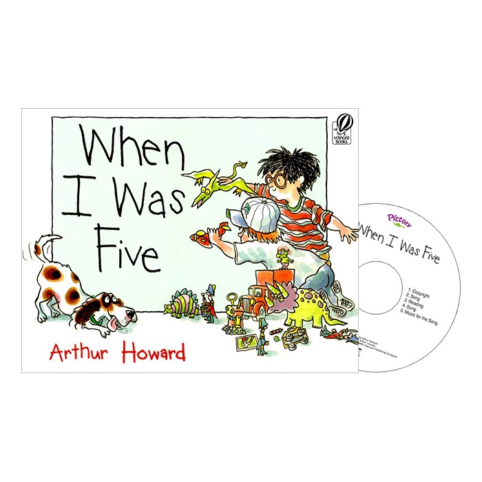 Pictory Step 1-08 Set : When I Was Five (Book+CD)