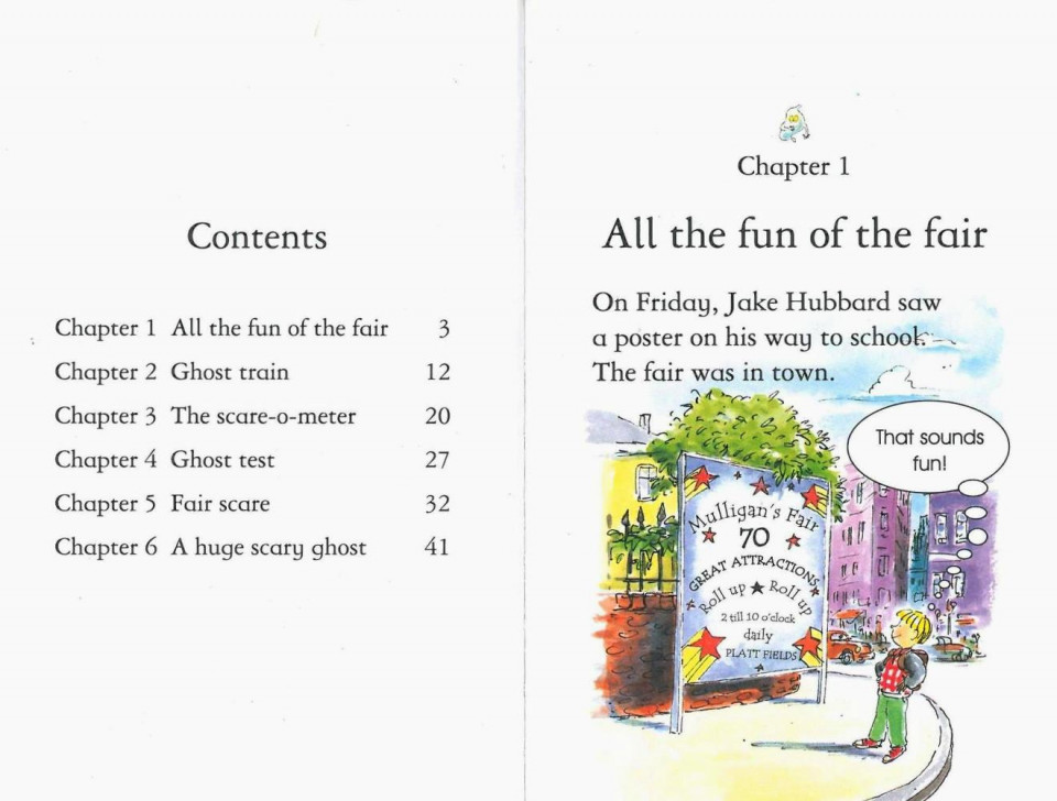 Usborne Young Reading Level 2-09 / The Fairground Ghost 