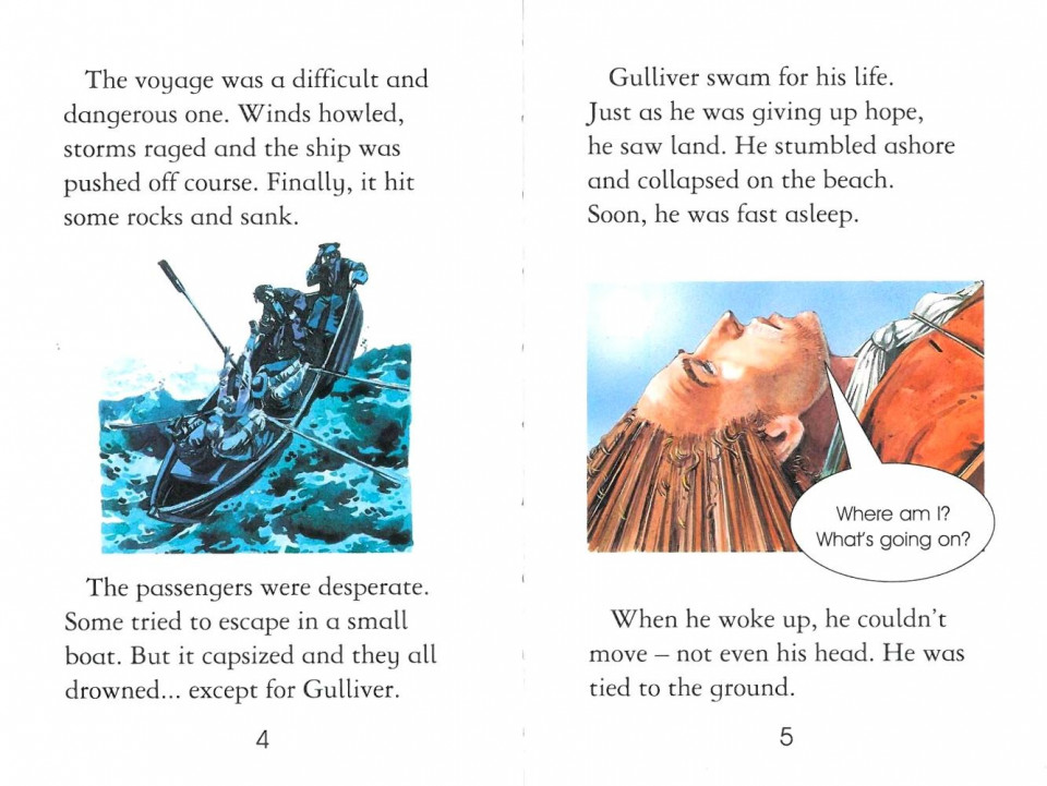 Usborne Young Reading Level 2-10 / Gulliver's Travels 
