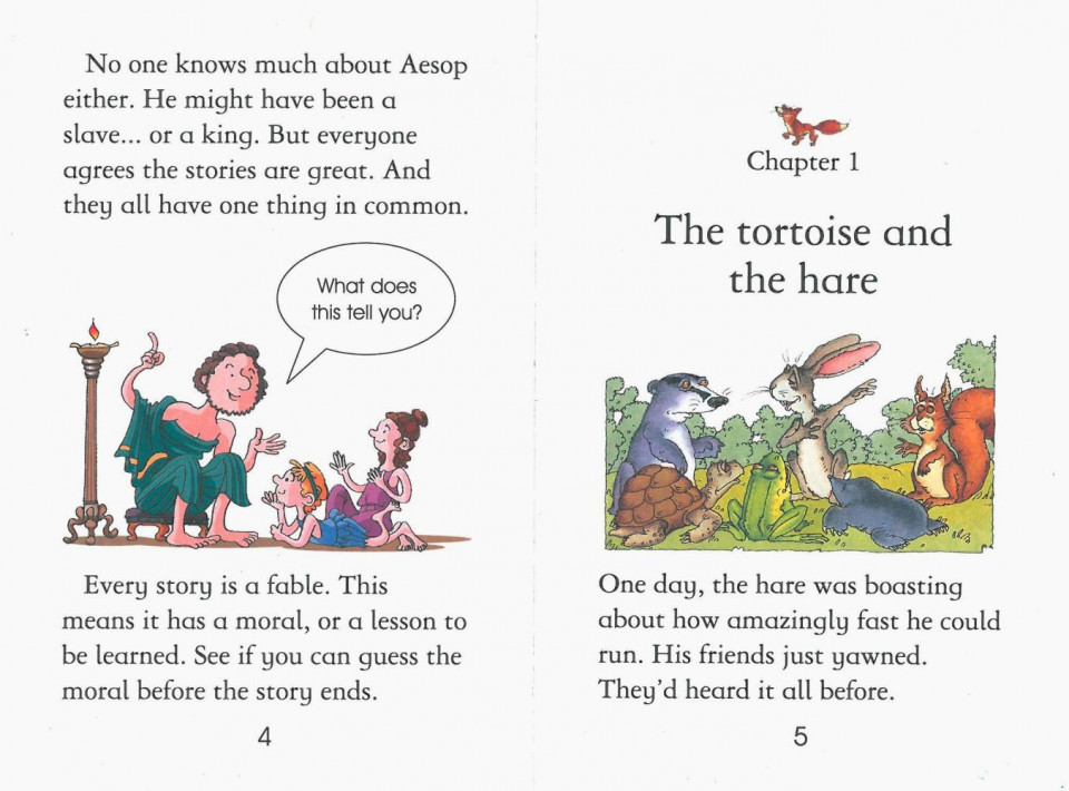 Usborne Young Reading Level 2-02 / Aesop's Fables 