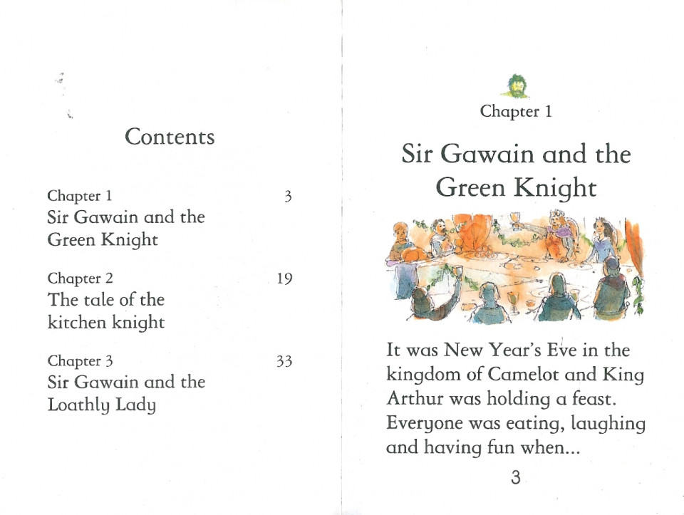 Usborne Young Reading Level 1-21 / Stories of Knights