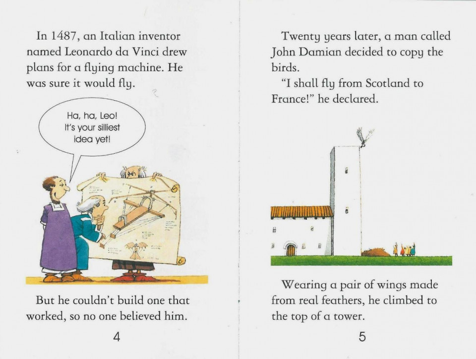 Usborne Young Reading Level 2-22 / The Story of Flying 