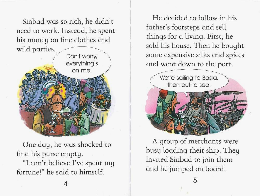 Usborne Young Reading Level 1-01 / The Adventures of Sinbad the Sailor 