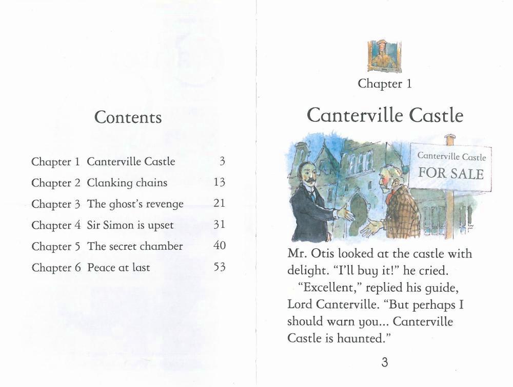Usborne Young Reading Level 2-06 / The Canterville Ghost 