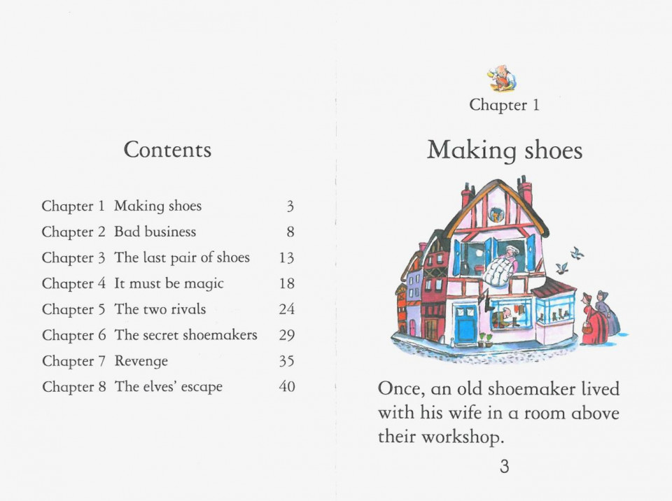 Usborne Young Reading 1-09 : Elves And the Shoemaker (Paperback)