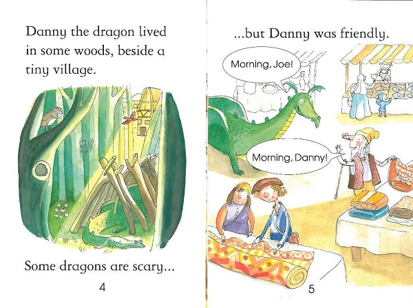 Usborne First Reading Level 3-10 / Danny the Dragon 