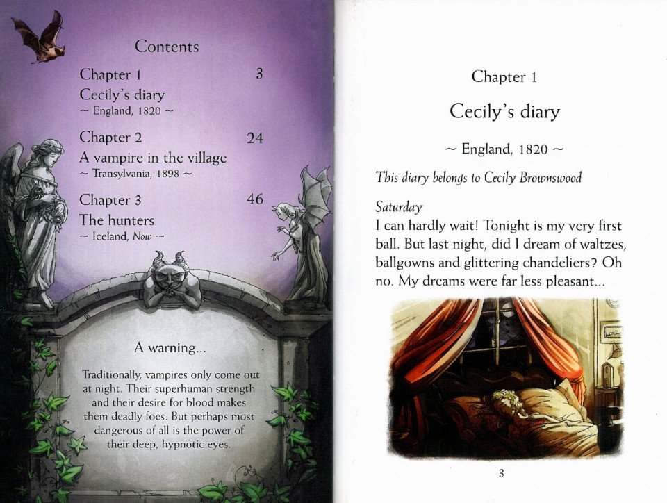 Usborne Young Reading Level 3-29 / The Stories of Vampires 