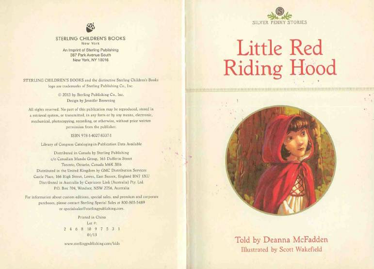 Silver Penny 08 / Little Red Riding Hood 