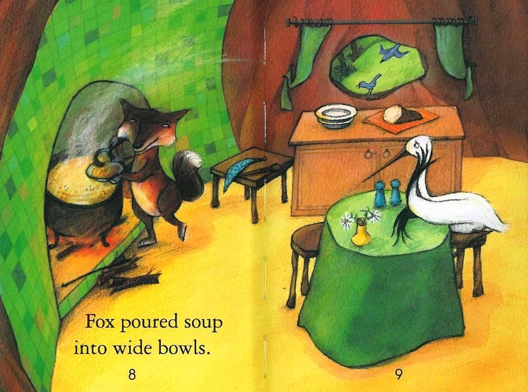 Usborne First Reading Level 1-01 Set / The  Fox and the Crow (Book+CD)