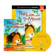 Usborne First Reading Level 1-08 Set / The Lion and the Mouse (Book+CD+Workbook)