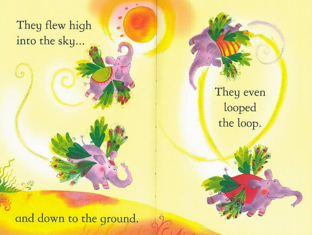 Usborne First Reading Level 2-03 Set / How Elephants Lost Their Wings (Book+CD+Book)