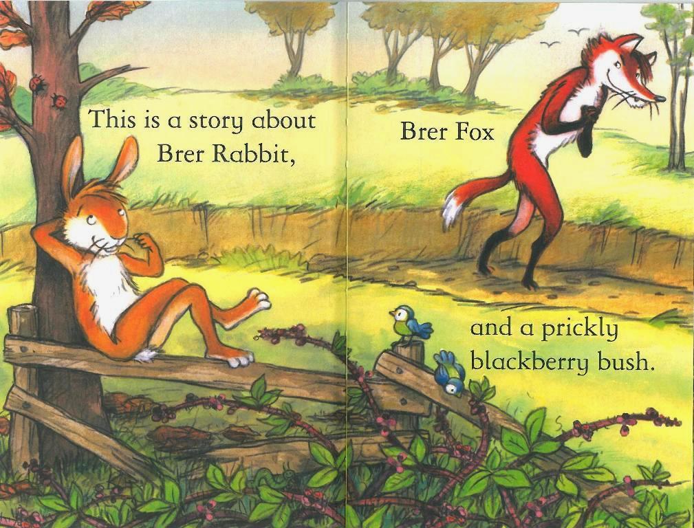 Usborne First Reading Level 2-06 Set / Brer Rabbit and the Blackberry Bush (Book+CD+Workbook)