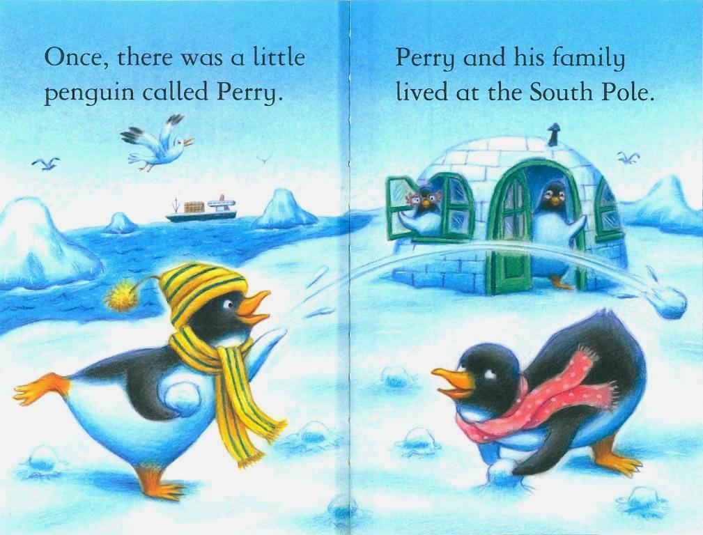 Usborne First Reading Level 2-09 Set / The Chilly Little Penguin (Book+CD+Workbook)