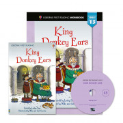Usborne First Reading Level 2-13 Set / King Donkey Ears (Book+CD+Workbook)