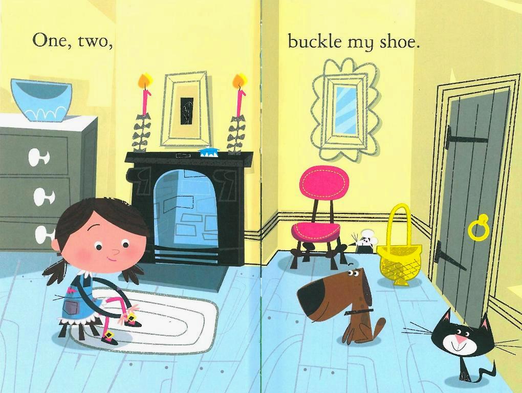 Usborne First Reading Level 2-23 Set / One, Two, Buckle My Shoe (Book+CD+Workbook)