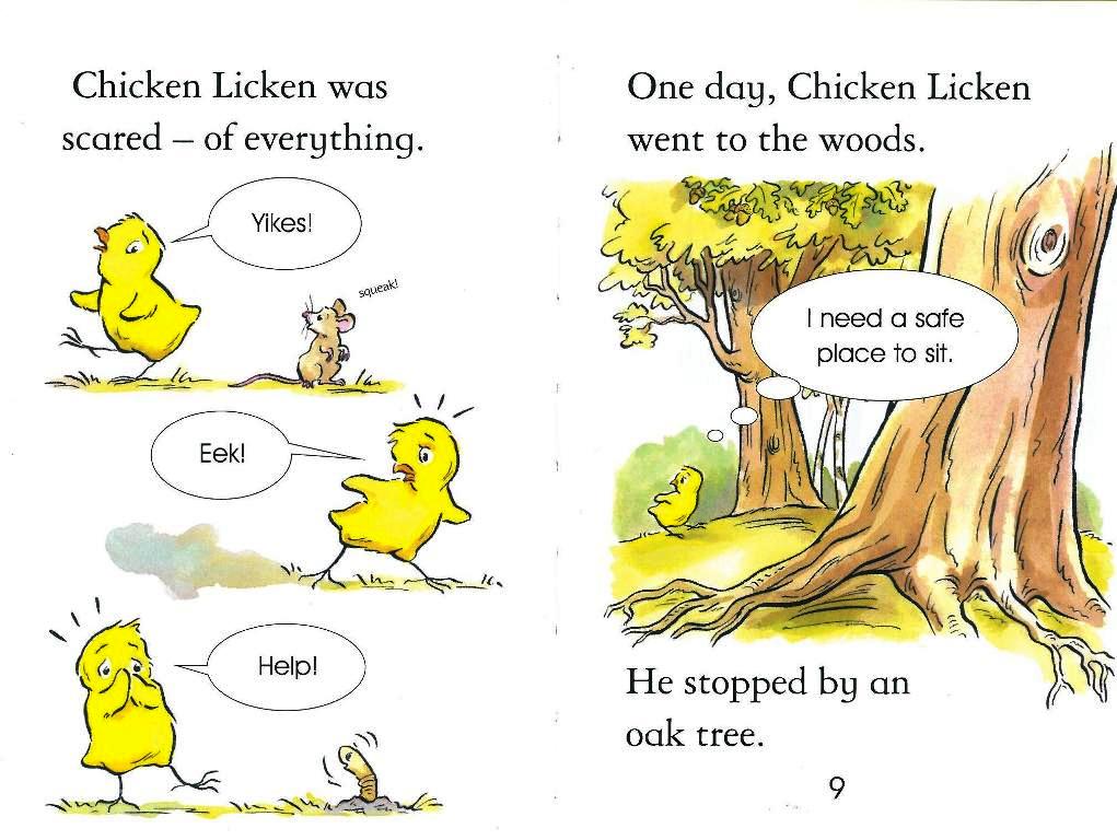 Usborne First Reading Level 3-02 Set / Chicken Licken (Book+CD+Workbook)