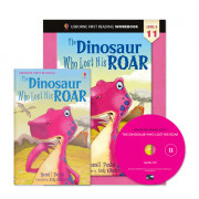 Usborne First Reading Level 3-11 Set / Dinosaur Who Lost His Roar (Book+CD+Workbook)