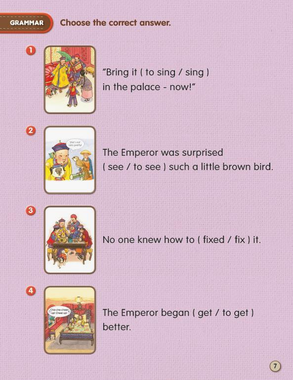 Usborne First Reading Level 4-02 Set / The Emperor and the Nightingale (Book+CD+Workbook)