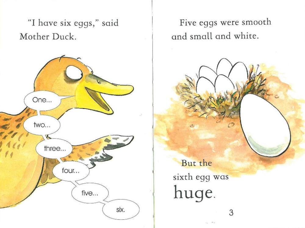 Usborne First Reading Level 4-08 Set / Ugly Duckling (Book+CD+Workbook)