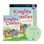 Usborne First Reading Level 4-16 Set / Knights and Castles (Book+CD+Workbook)
