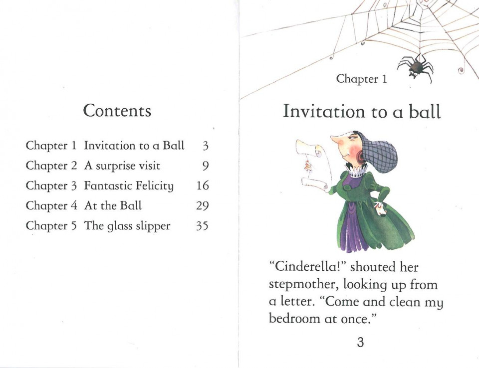 Usborne Young Reading Level 1-07 Set / Cinderella (Book+CD)