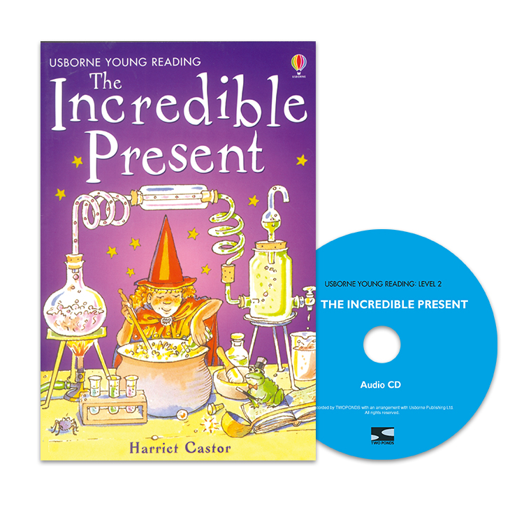 Usborne Young Reading Level 2-12 Set / The Incredible Present (Book+CD)