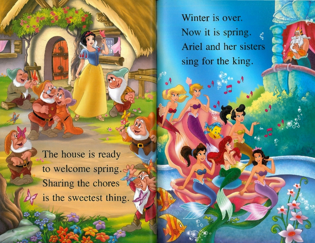 Disney Fun to Read 2-10 Set / The Sweetest Spring (공주)