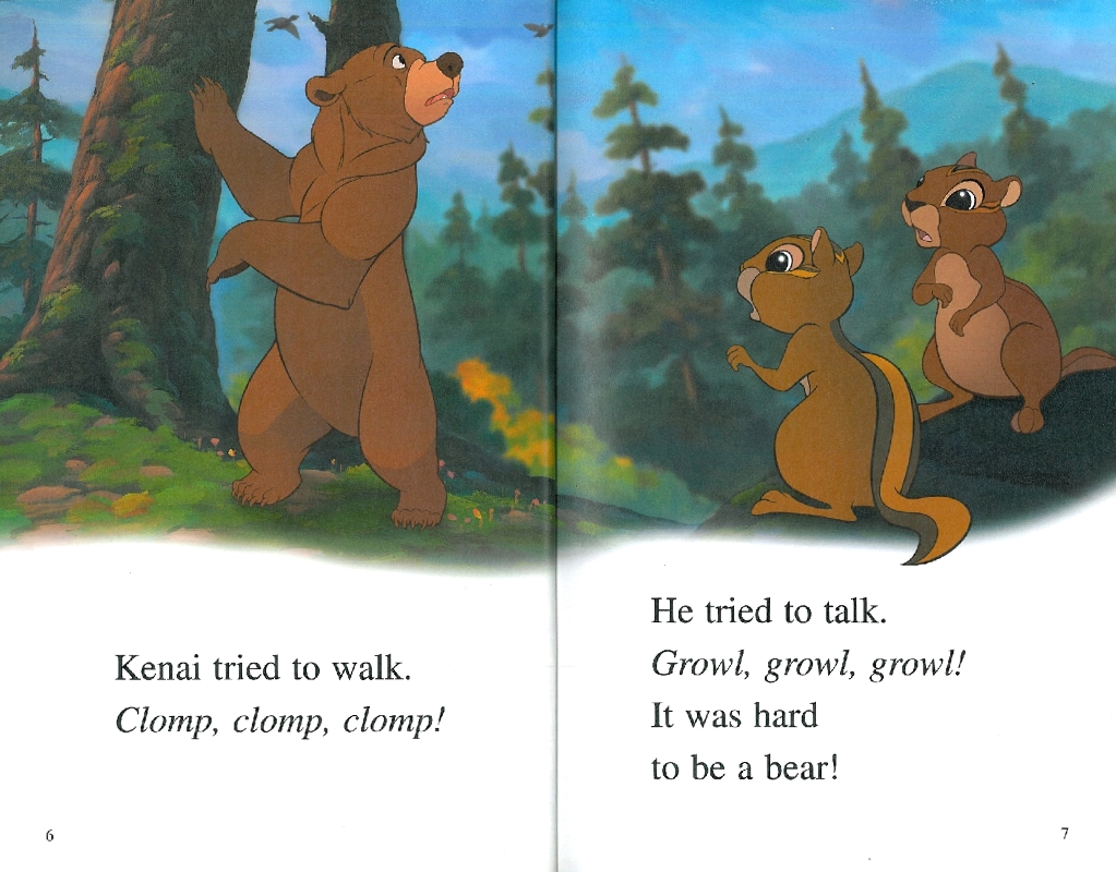 Disney Fun to Read 2-03 Set / Bear with Me (브라더 베어)