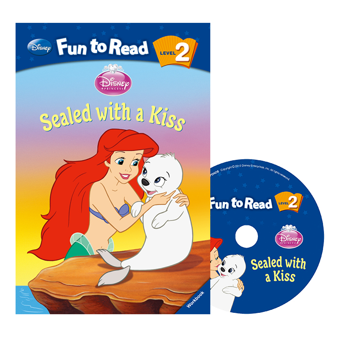 Disney Fun to Read 2-02 Set / Sealed with a Kiss (인어공주)