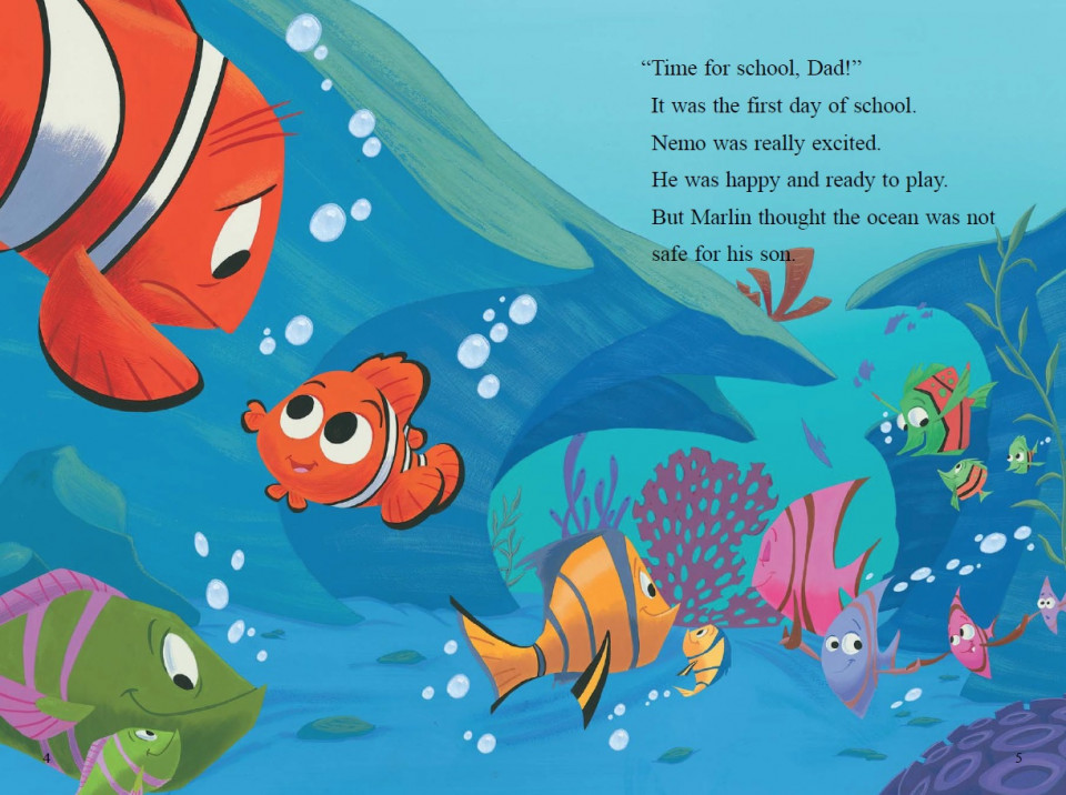 Disney Fun to Read 3-05 Set / Finding Nemo (니모를 찾아서)