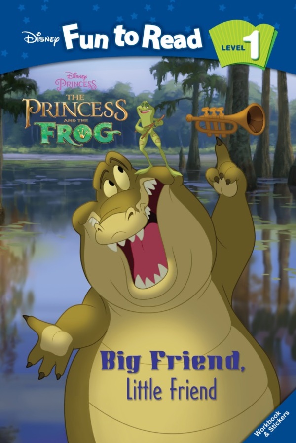 Disney Fun to Read 1-06 / Big Friend, Little Friend (공주와 개구리)