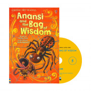 Usborne First Reading Level 1-05 Set / Anansi and the Bag of Wisdom (Book+CD)